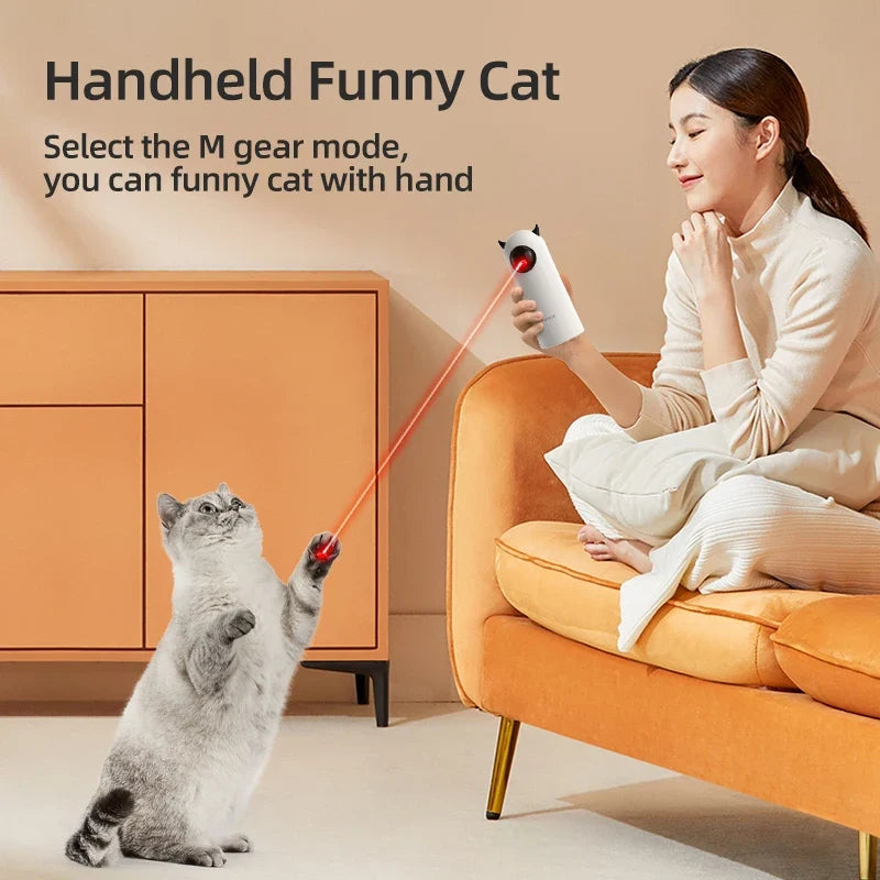 ROJECO Smart LED Laser Cat Toy-2