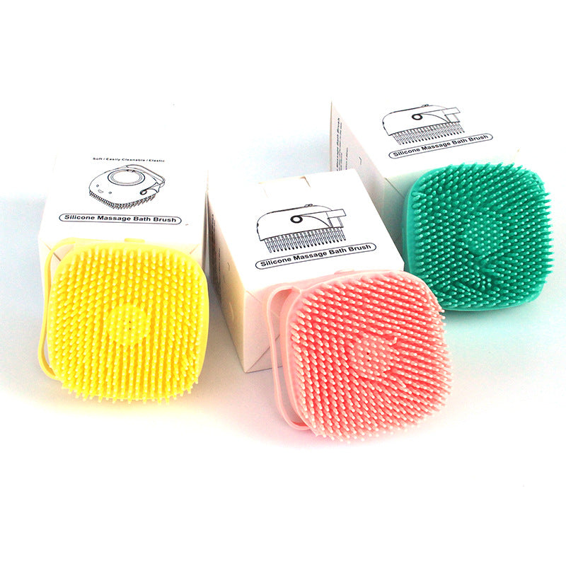 Silicone Pet Bath Massage Gloves Brush-4