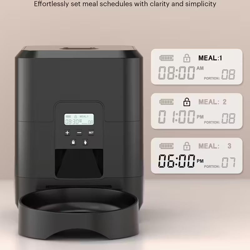 Smart Pet Water Dispenser & Automatic Cat Feeder Set-4