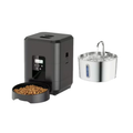 Smart Pet Water Dispenser & Automatic Cat Feeder Set-0